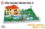 “绿野春天”花园别墅模型